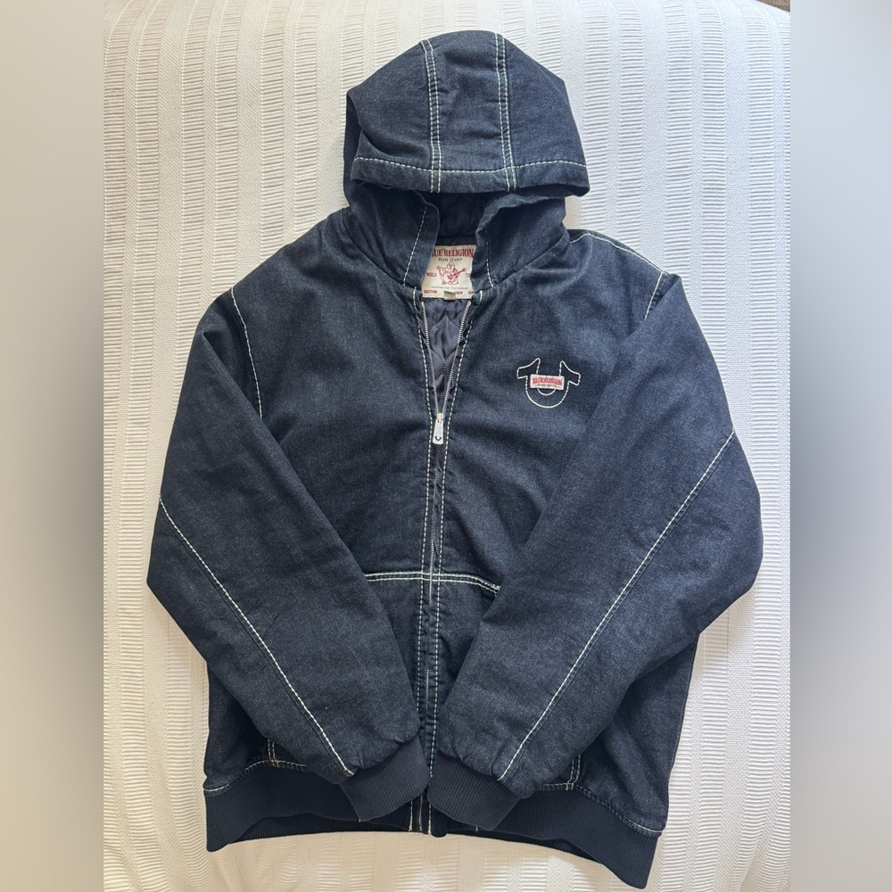 True Religion Denim Hooded Jacket